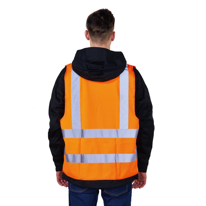 Reflective Vest Construction Reflective Clothing Construction Road Safety Workwear Work Reflective Safety Vest 02