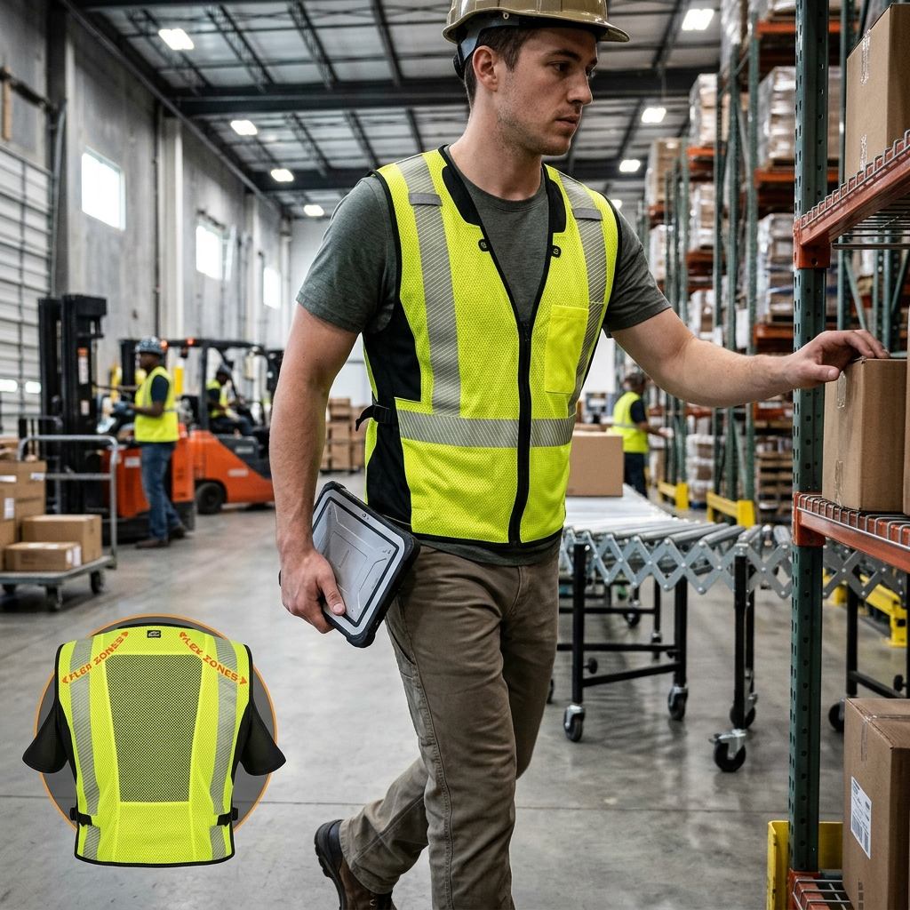 Ergonomic Fit Layout for Unhindered Workforce Mobility