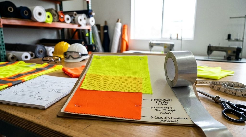 Fabric Selection for Construction Safety Vest