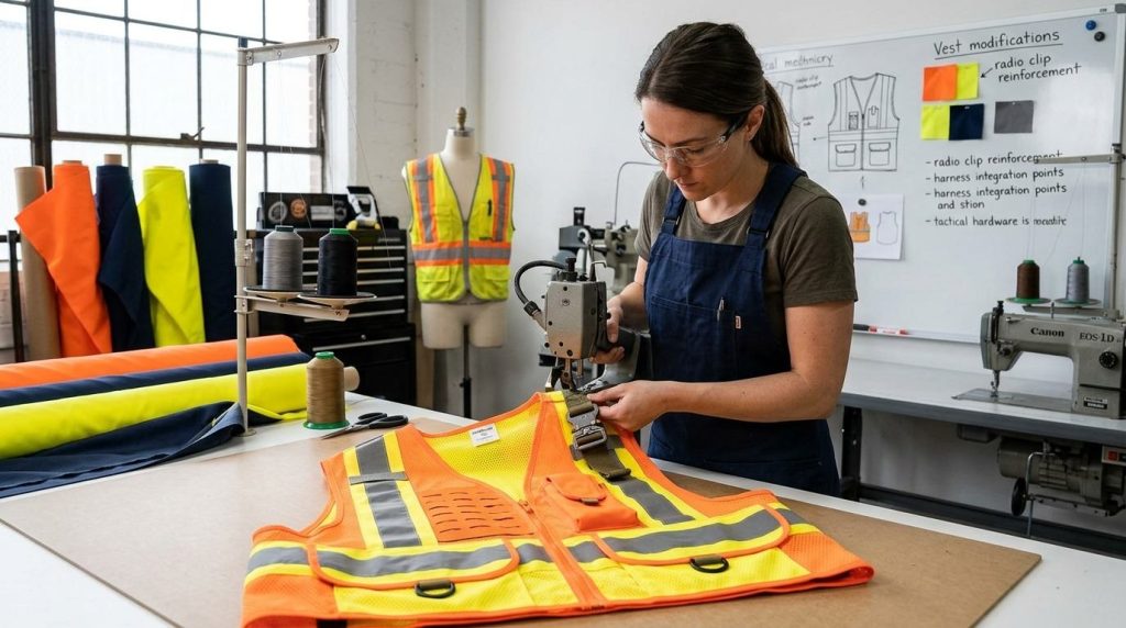 Hardware Tailoring for Construction Vests