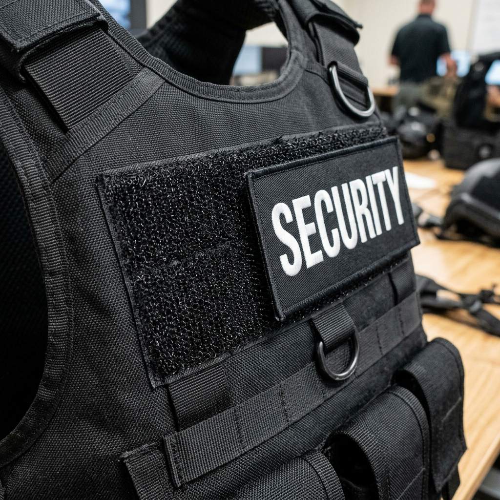 High Density Hook and Loop Fasteners for Security Vests