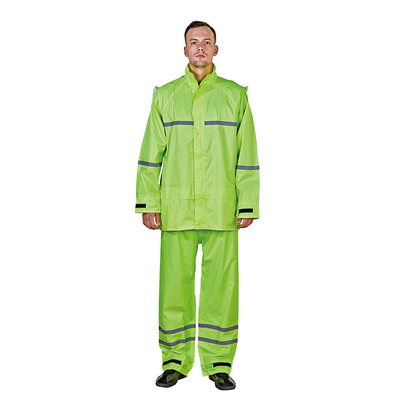 Model R015 Rubberized Industrial Rain Suit01