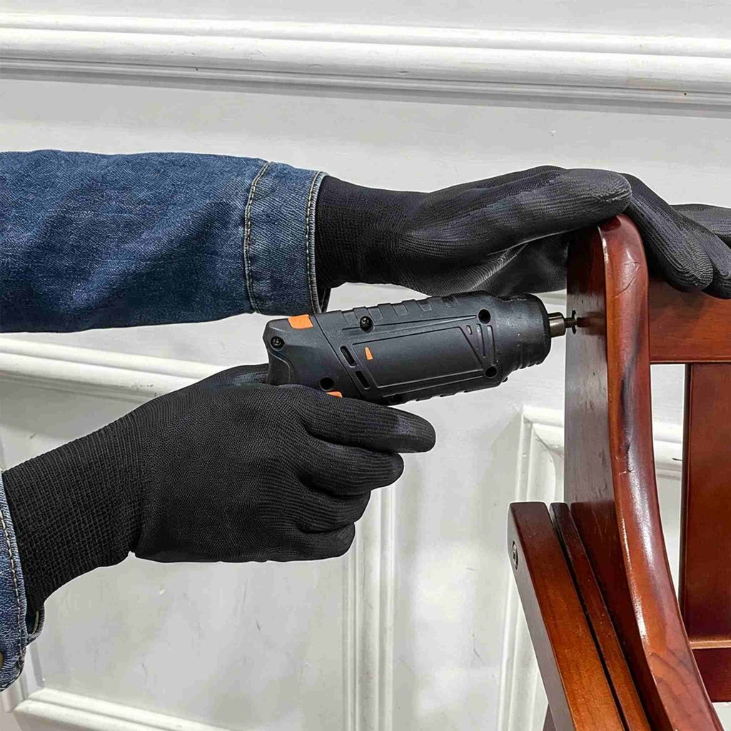 PU chemical gloves