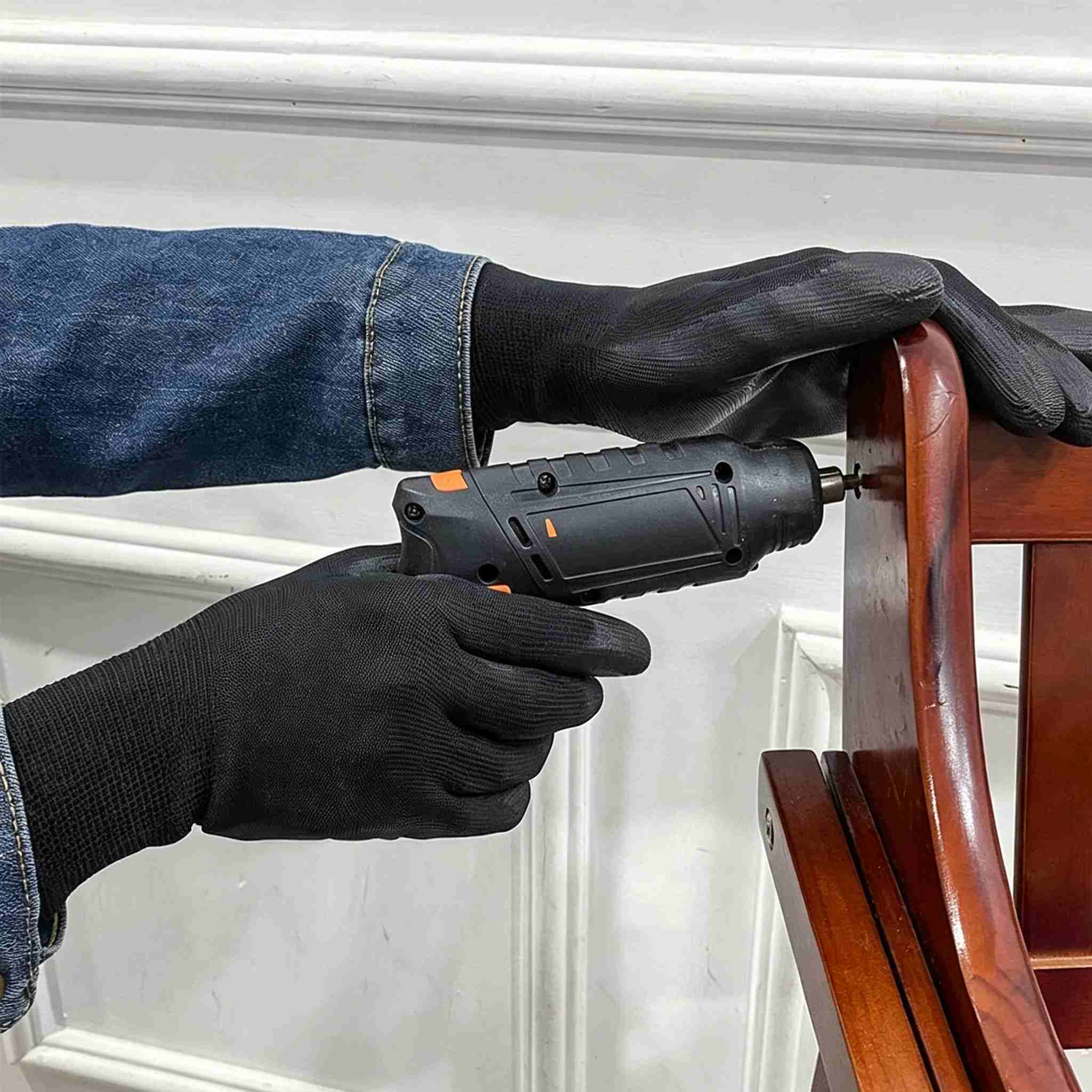 PU chemical gloves