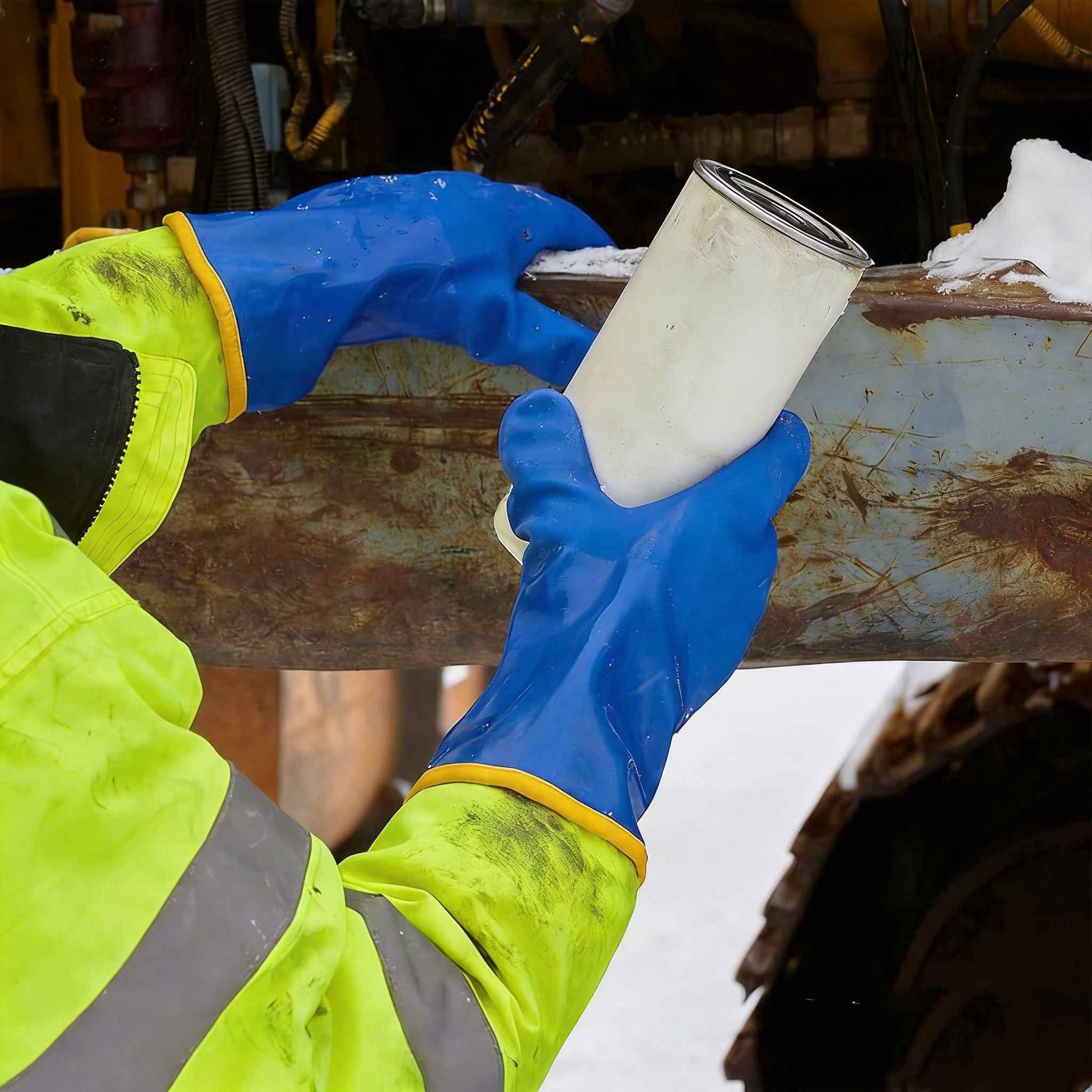 Rotating Welwork Chemical Proof Gloves