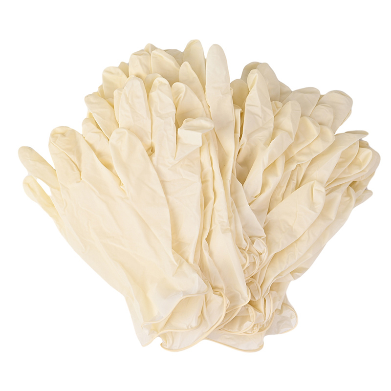 Premium Disposable Latex Gloves 100 Pack Multipurpose Exam Gloves03
