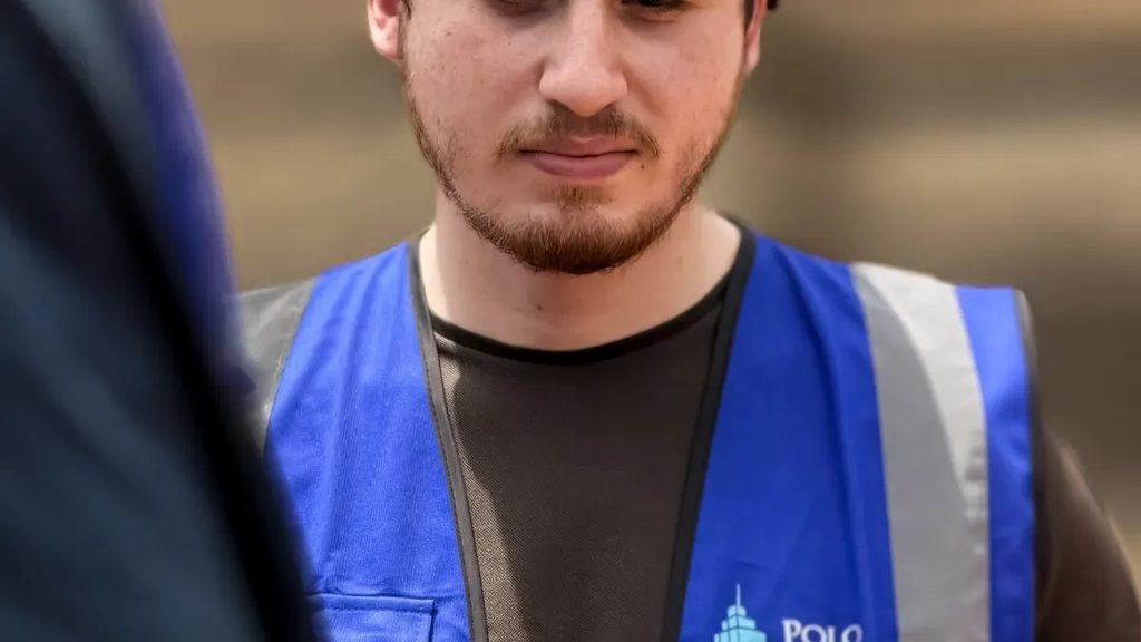 blue hi vis vests